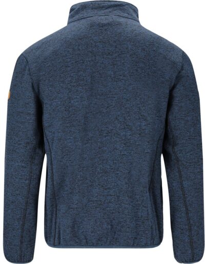 WHISTLER Sampton M Melange Fleece Jacket DARK DENIM – Bild 2