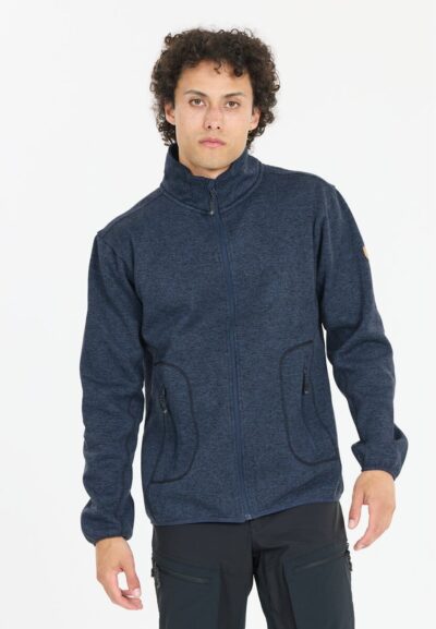 WHISTLER Sampton M Melange Fleece Jacket DARK DENIM – Bild 3