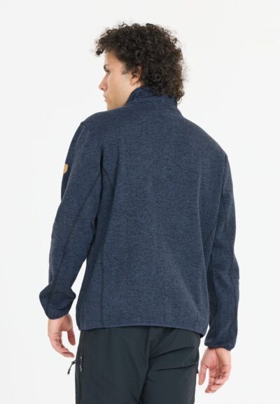 WHISTLER Sampton M Melange Fleece Jacket DARK DENIM – Bild 4