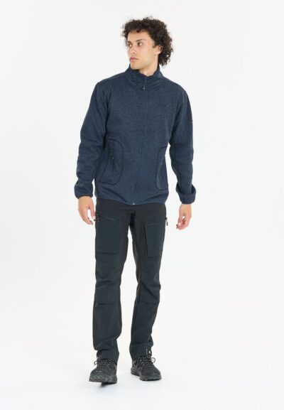 WHISTLER Sampton M Melange Fleece Jacket DARK DENIM – Bild 5