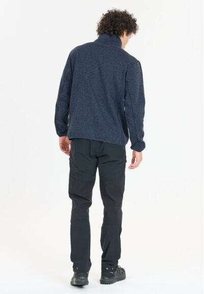 WHISTLER Sampton M Melange Fleece Jacket DARK DENIM – Bild 6