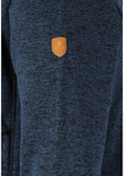 WHISTLER Sampton M Melange Fleece Jacket DARK DENIM – Bild 7