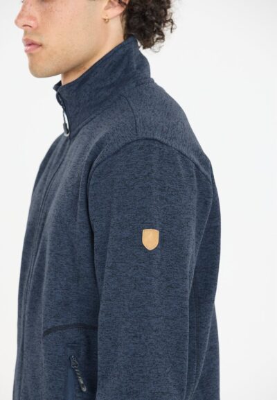 WHISTLER Sampton M Melange Fleece Jacket DARK DENIM – Bild 9