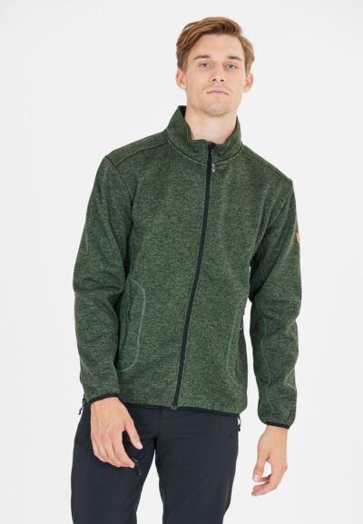 WHISTLER Sampton M Melange Fleece Jacket DEEP FOREST – Bild 3