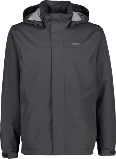 CMP MAN JACKET SNAPS HOOD ANTRACITE