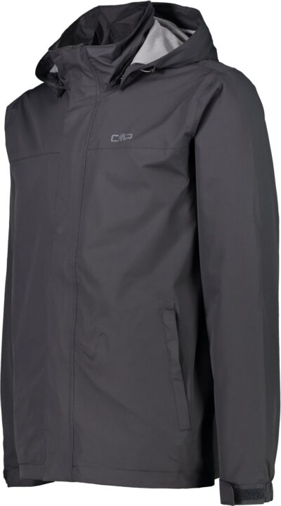 CMP MAN JACKET SNAPS HOOD ANTRACITE – Bild 3