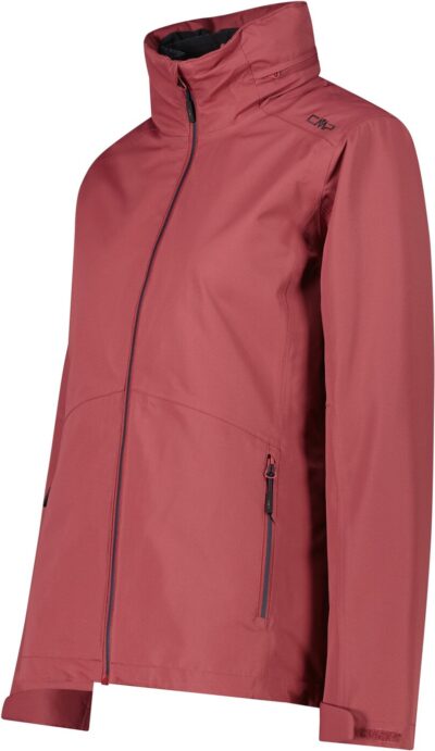 CMP WOMAN JACKET FIX HOOD DETACHBLE INN.JACKET PEONY – Bild 3