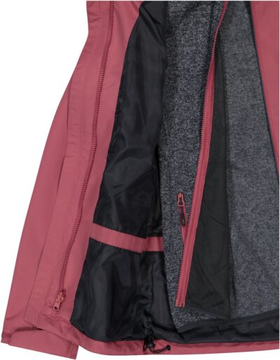 CMP WOMAN JACKET FIX HOOD DETACHBLE INN.JACKET PEONY – Bild 9