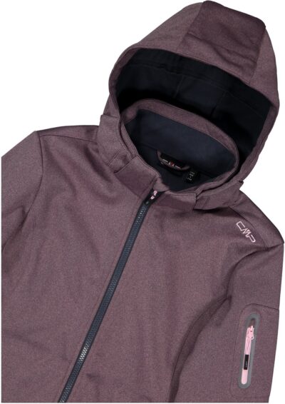 CMP WOMAN JACKET ZIP HOOD PINK MEL. – Bild 7