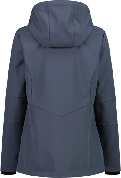 CMP WOMAN JACKET ZIP HOOD TITANIO-CARMINIO – Bild 2