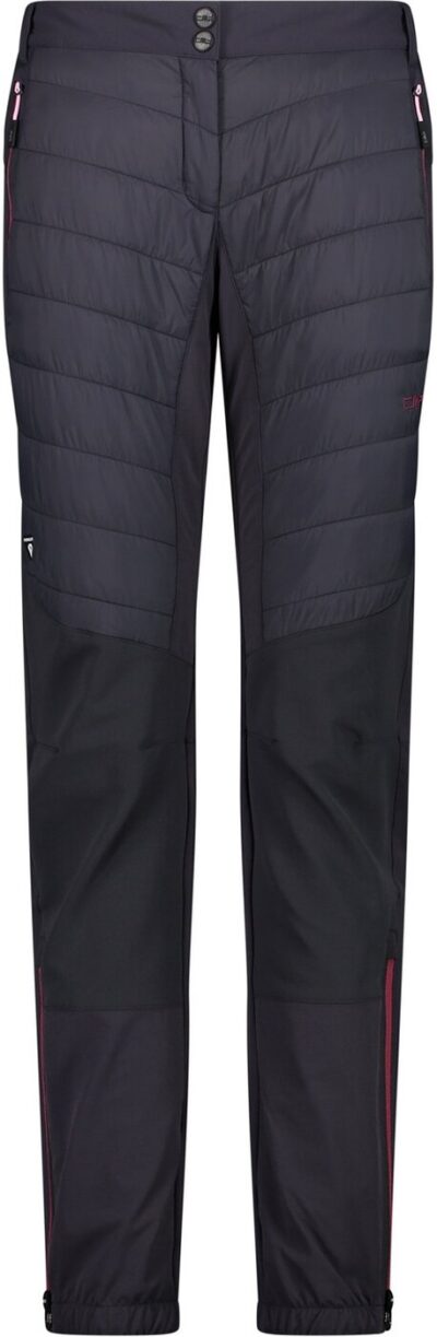 CMP WOMAN PANT HYBRID ANTRACITE-PEONY