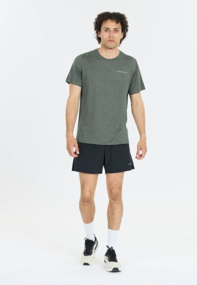 ENDURANCE Abdon M Melange S/S Tee BALSAM GREEN – Bild 5