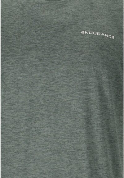 ENDURANCE Abdon M Melange S/S Tee BALSAM GREEN – Bild 7
