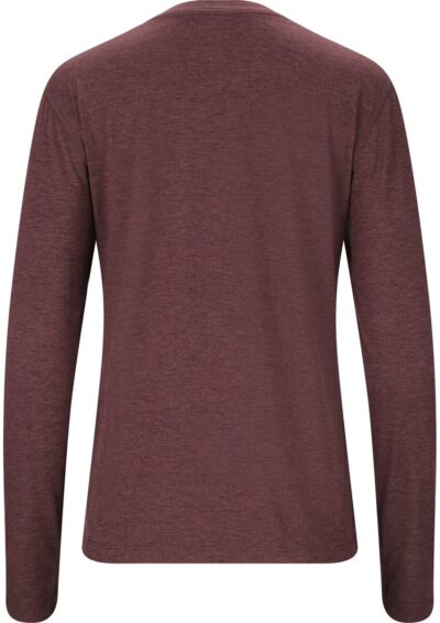 ENDURANCE Alvaly W Melange L/S Tee HUCKLEBERRY – Bild 2