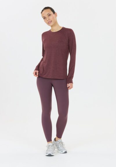 ENDURANCE Alvaly W Melange L/S Tee HUCKLEBERRY – Bild 5
