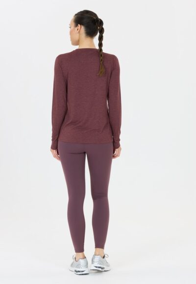 ENDURANCE Alvaly W Melange L/S Tee HUCKLEBERRY – Bild 6
