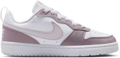 NIKE COURT BOROUGH LOW RECRAFT (GS) WHITE/VENICE-PLUM FOG-WHITE – Bild 7