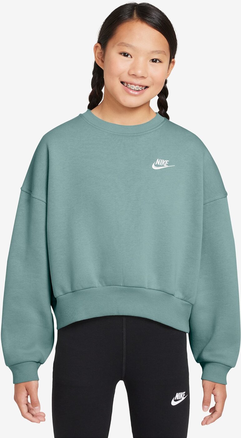 NIKE G NSW CLUB FLC BXY CRW LBR CANNON/CANNON/WHITE