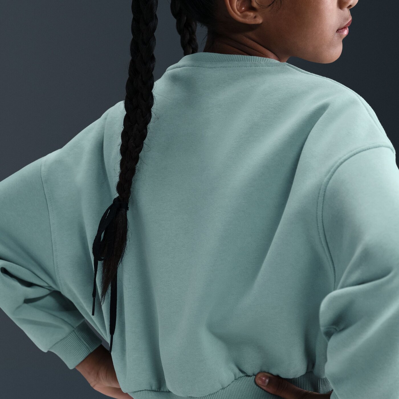 NIKE G NSW CLUB FLC BXY CRW LBR CANNON/CANNON/WHITE – Bild 7