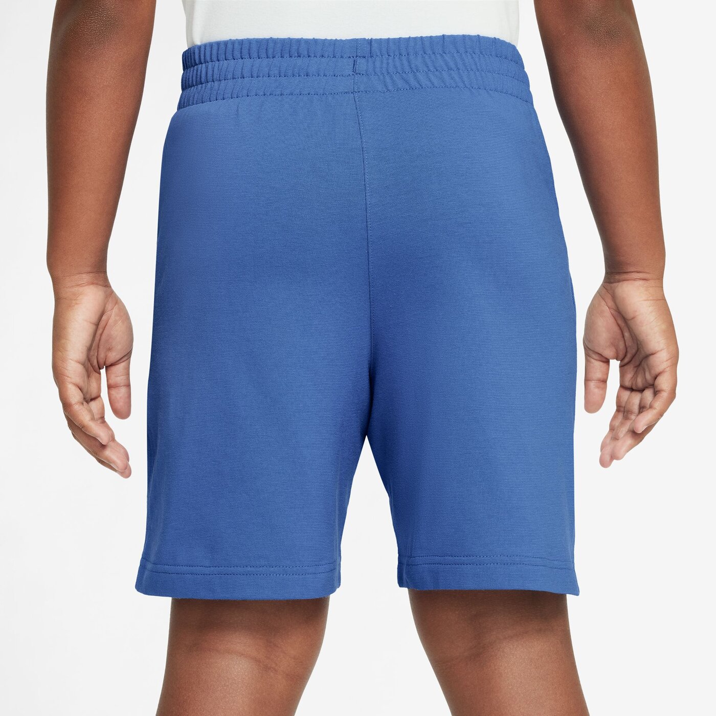 NIKE K NSW CLUB KNIT SHORT 6IN LBR COMET BLUE/COMET BLUE/WHITE – Bild 2