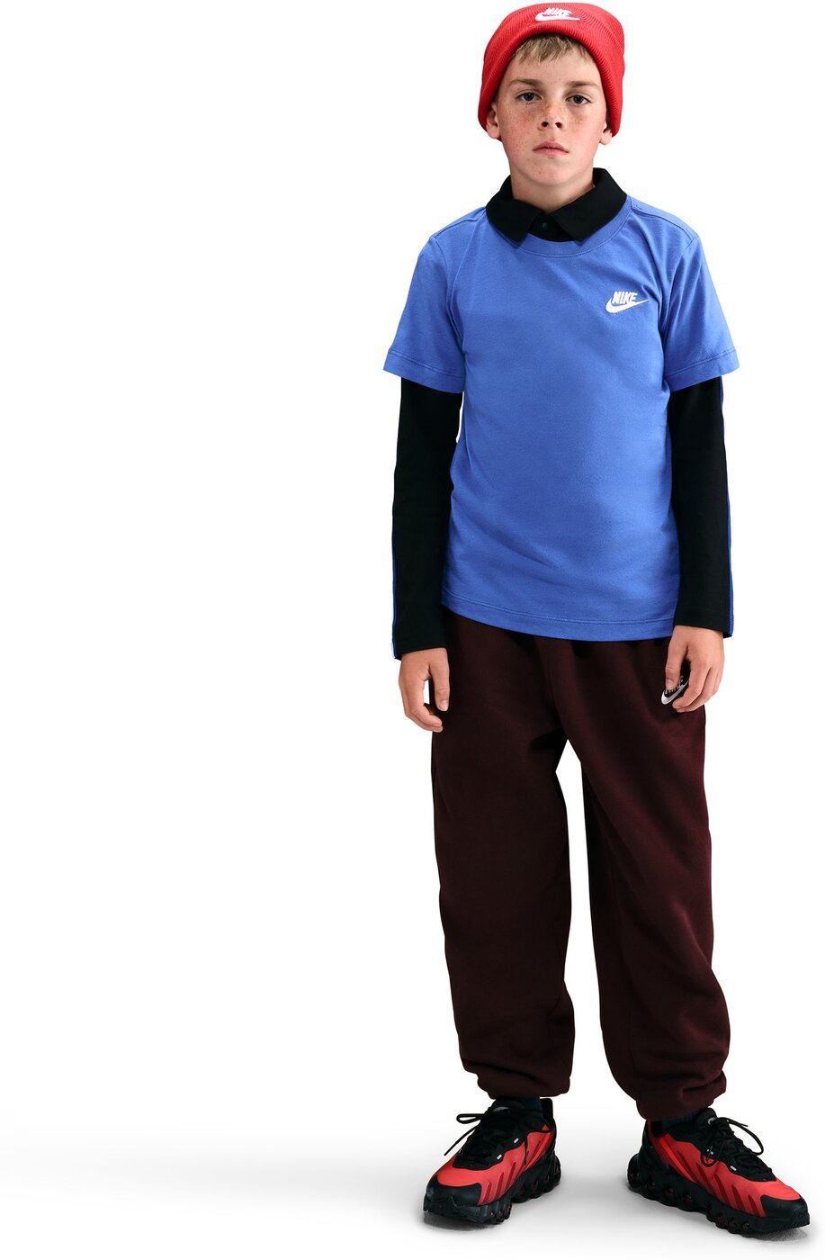 NIKE K NSW TEE EMB FUTURA LBR COMET BLUE