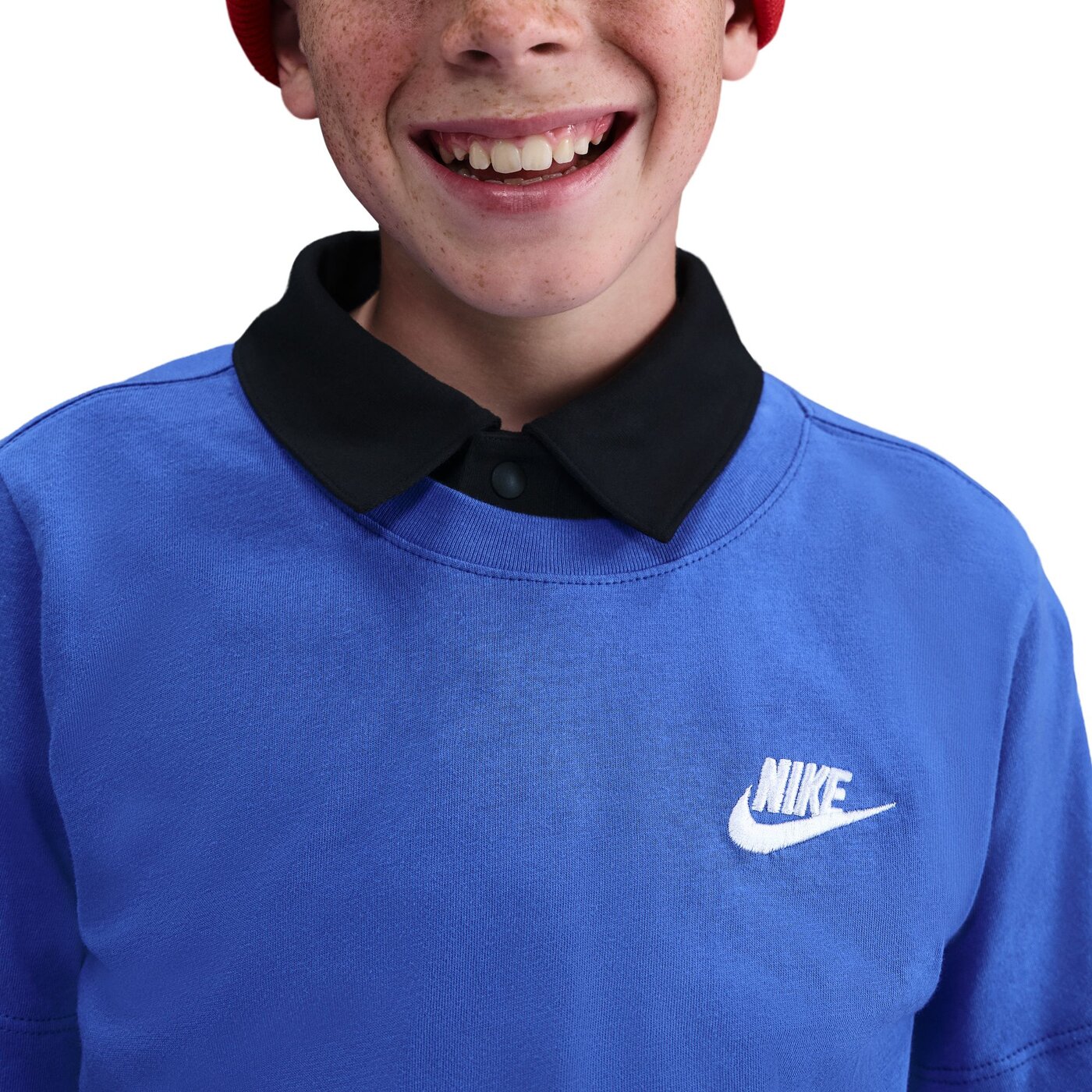 NIKE K NSW TEE EMB FUTURA LBR COMET BLUE – Bild 5