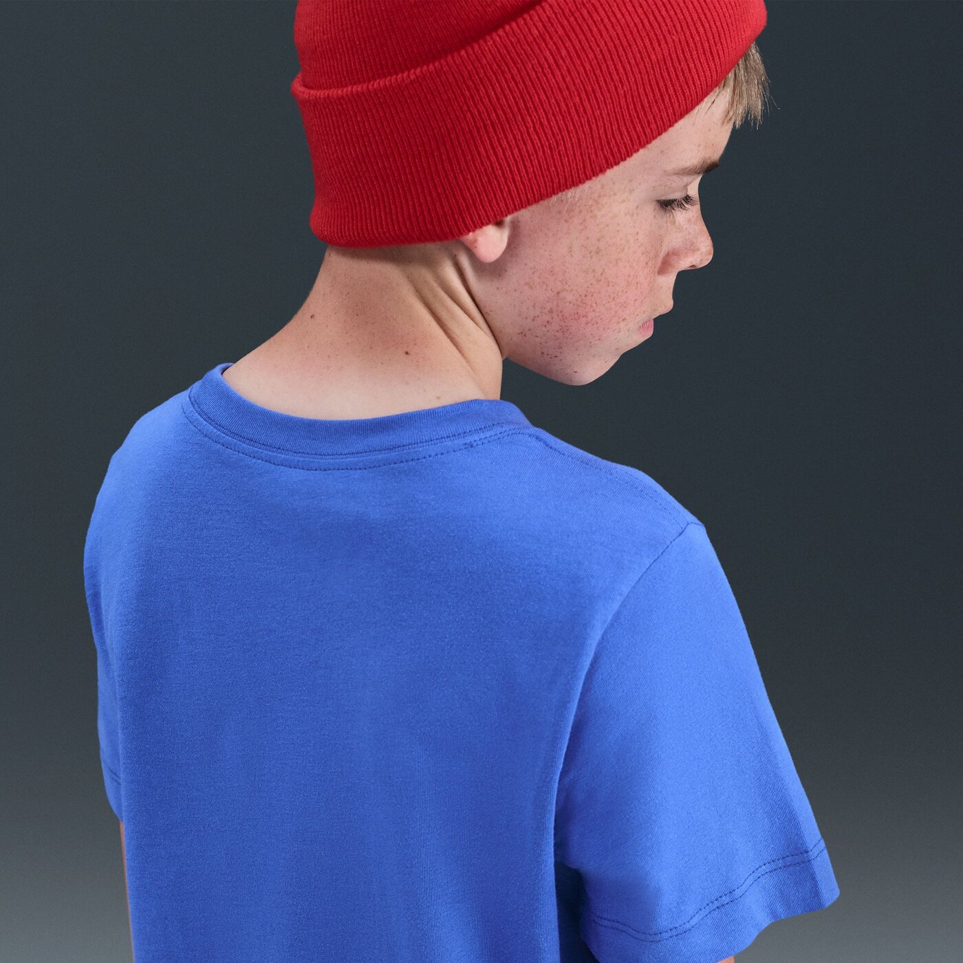 NIKE K NSW TEE EMB FUTURA LBR COMET BLUE – Bild 9