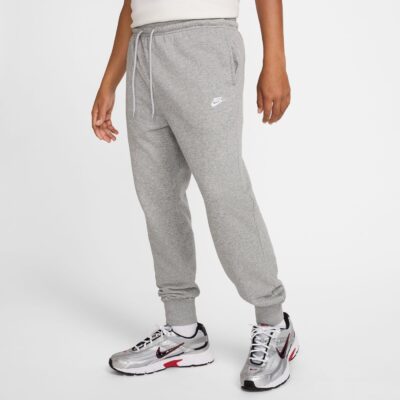NIKE M NK CLUB FT JOGGER DK GREY HEATHER/LT SMOKE GREY/