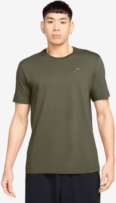 NIKE M NSW CLUB TEE MEDIUM OLIVE/PARACHUTE BEIGE