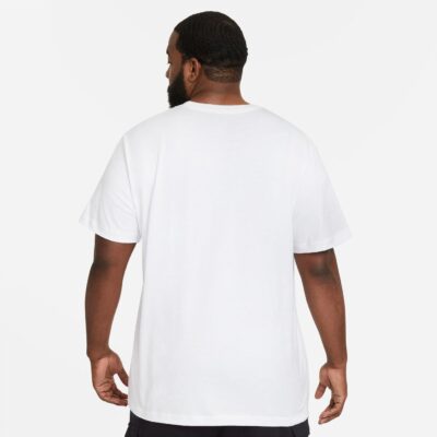 NIKE M NSW TEE ICON SWOOSH WHITE/BLACK – Bild 5
