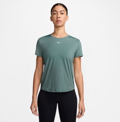 NIKE W NK ONE CLASSIC DF SS TOP WT CANNON/WHITE