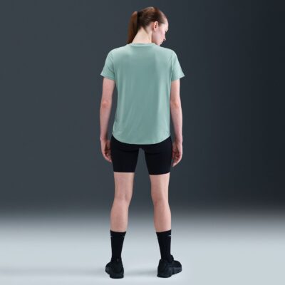 NIKE W NK ONE CLASSIC DF SS TOP WT CANNON/WHITE – Bild 4