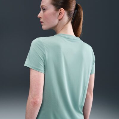 NIKE W NK ONE CLASSIC DF SS TOP WT CANNON/WHITE – Bild 7