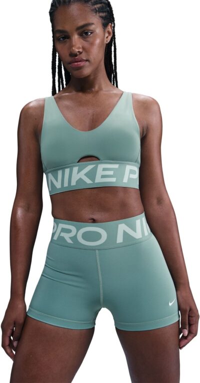 NIKE W NP SCULPT DF HR 3IN SHORT CANNON/WHITE – Bild 3