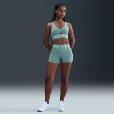 NIKE W NP SCULPT DF HR 3IN SHORT CANNON/WHITE – Bild 6