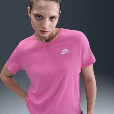 NIKE W NSW CLUB SS TEE PLAYFUL PINK – Bild 6