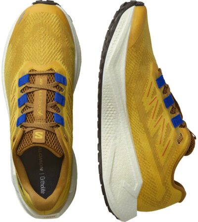 SALOMON SHOES AERO BLAZE 3 GRVL Spicym/Vanila/Na SPICY MUSTARD/VANILLA ICE/NAUTICAL – Bild 2