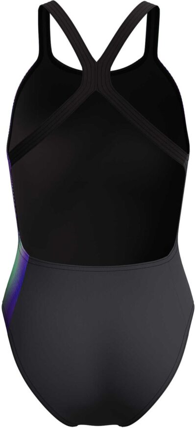 SPEEDO FL PLACEMENT PRINTED POWERBACK BLURRY GLASS- BLACK – Bild 2