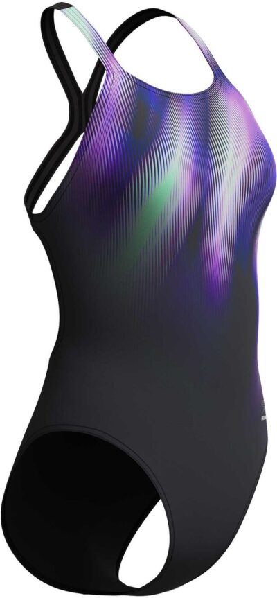 SPEEDO FL PLACEMENT PRINTED POWERBACK BLURRY GLASS- BLACK – Bild 7