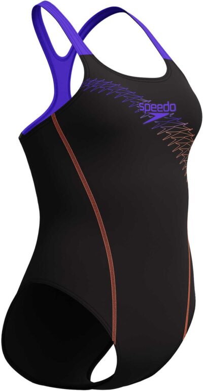 SPEEDO MEDLEY LOGO MDLT ORANGE BRIGHT PEACH – Bild 4