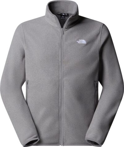 THE NORTH FACE M GLACIER FLEECE JACKET TNF MID GREY HEATHER