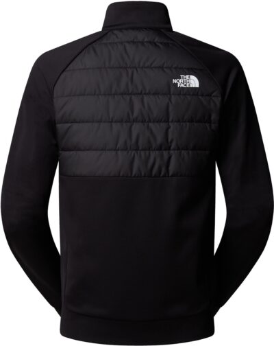 THE NORTH FACE M REAXION 2.0 FLEECE HYBRID FU TNF BLACK HEATHER – Bild 2