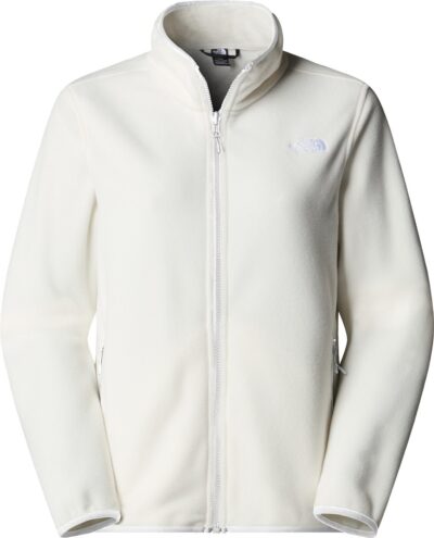 THE NORTH FACE W GLACIER FLEECE JACKET WHITE DUNE
