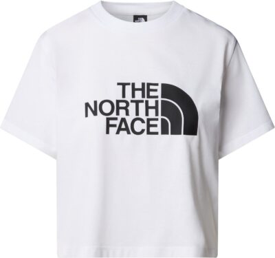 THE NORTH FACE W S/S EASY RELAXED CROPPED TEE TNF WHITE