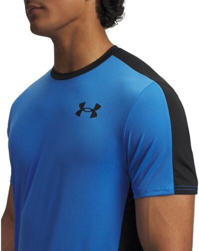 UNDER ARMOUR UA HG WORDMARK SS BLUE ATLANTIS – Bild 3