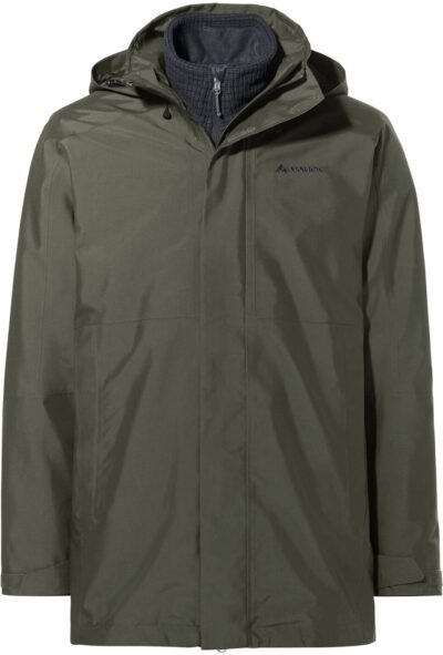 VAUDE Me Idris 3in1 Parka IV KHAKI