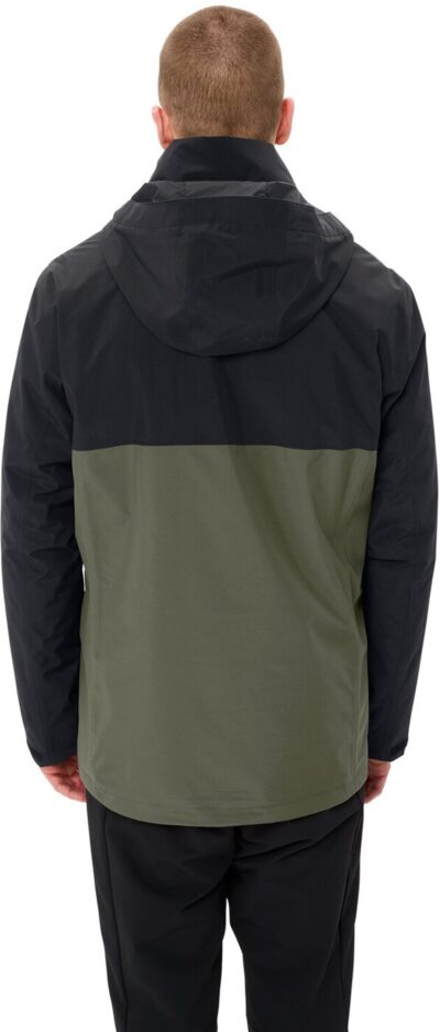 VAUDE Me Rosemoor 3in1 Jacket BLACK/KHAKI – Bild 4