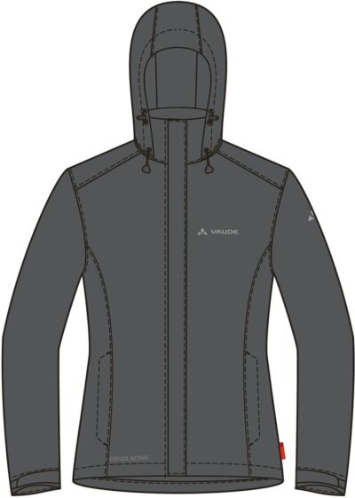 VAUDE Wo Escape Light Jacket BLACK – Bild 5
