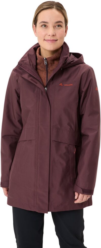 VAUDE Wo Idris 3in1 Parka IV DARK OAK – Bild 3
