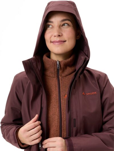 VAUDE Wo Idris 3in1 Parka IV DARK OAK – Bild 8